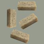 4 Piezas De Jabones Artesanales Ara De Avena De 120 Gramos